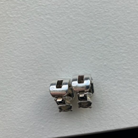 Hermes Medor Moonstone and Diamond Earrings - Picture 3 of 4